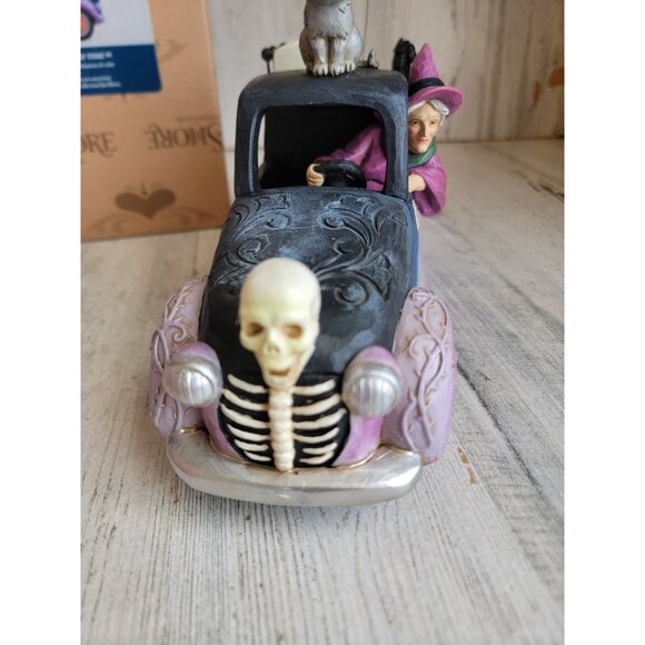 Jim shore NEW Wicked Wheels 6010674 NEW Enesco Halloween figure witch - Picture 4 of 8